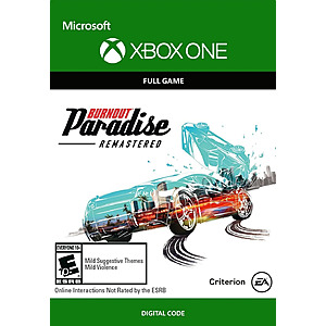 Burnout Paradise Remastered (Xbox Digital Download) - $3 @ GameStop