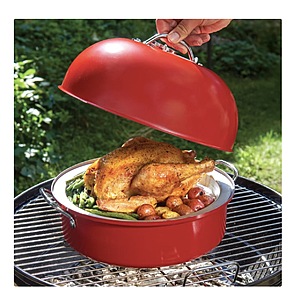 Nordic Ware Deluxe Kettle Smoker with 5 Woodchip Varieties $39.99 free shipping Costco.com