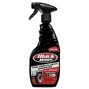 Black Magic Tire & Trim Dressing 16oz, Medium Shine $5.70 + Free S&H w/ Prime or $35+