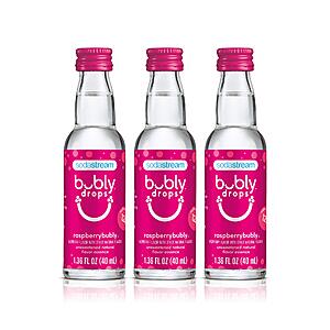 [Lightning Deal ]SodaStream bubly Drops, Raspberry, 1.36oz (Pack of 3) $8.99 + Free S&H w/ Prime or $35+