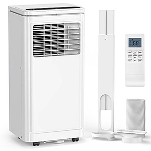 HomeDepot - 10,000 BTU (6,000 BTU DOE) 115-Volt Portable Air Conditioner w/ Remote up to 350 sq. ft. Cools and Dehumidifies - $249.99