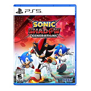 Sonic X Shadow Generations (PlayStation 5, Xbox One, Xbox Series X) - $12.99 @ Woot!