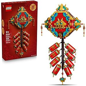$61.23** | 1039-Piece LEGO Seasonal: Chinese Traditional Festival - Fortune Firecracker (80118, 2026) at Amazon