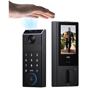 [Prime] $279.99* | eufy Security Smart Lock FamiLock S3 Max w/ Palm Vein Recognition at Amazon