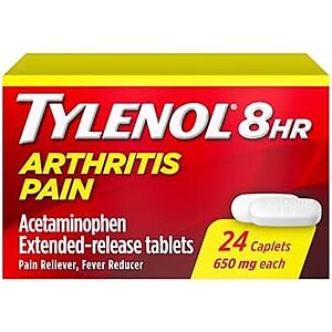 [SnS, AC] $1.74* | 24-Ct Tylenol Extra Strength Acetaminophen Rapid Release Gels at Amazon