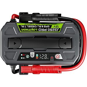 LOKITHOR J3250 PRO 3250A LiFePO4 Jump Starter w/ ConnectMax & 100W Two-Way Fast Charging $99.97 + Free Shipping