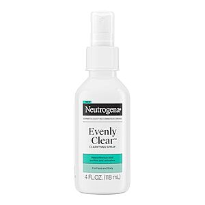 [SnS, AC] $5.99* | 4-Oz Neutrogena Evenly Clear Clarifying Spray at Amazon