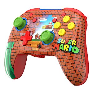 Turtle Beach Rematch Wireless Gaming Controller: Mario Bricks Switch 2 $29.99