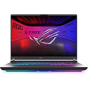 [YMMV, AC] $909.99 | ASUS ROG Strix G16 Gaming Laptop, 16” FHD+ 16:10 165Hz/3ms, RTX 5050, i5-13450HX, 16GB DDR5-5600, 1TB PCIe Gen 4 SSD at Amazon