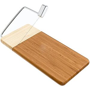 $15.27* | Prodyne Bamboo Cheese Slicer, (12" x 6") at Amazon