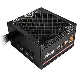 [YMMV, AC] $34.97 | Rosewill VSB 650W 80+ Bronze Semi-Modular Power Supply at Amazon