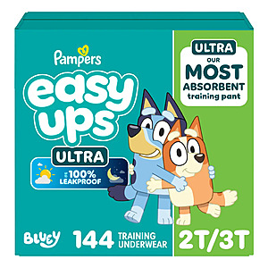 Pampers Easy Ups Ultra Training Pants Unisex - $31.99