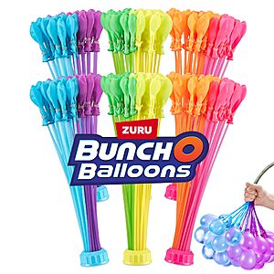 Bunch O Balloons Tropical Party (6 Pack) by ZURU, 200+ Rapid-Filling Self-Sealing Tropical Colored Water Balloons for Outdoor Family $12.99