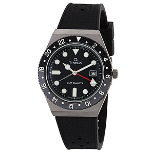 Timex Q Quartz Black Dial Men's Watch TW2V38200 $98.8