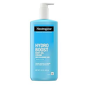 [SnS, AC] $5.70** | 16-Oz Neutrogena Hydro Boost Body Gel Cream w/ Hyaluronic Acid at Amazon