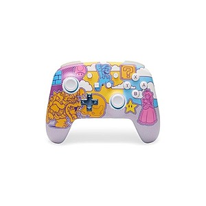 PowerA Enhanced Wireless Controller for Nintendo Switch/Switch2 (Mushroom Kingdom Pop Art) - $29.99 + free ship w/ Prime