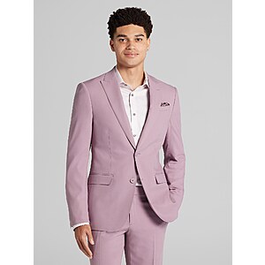 Skinny Fit Peak Lapel Suit (Dusty Rose): Jacket $69.99, Pants $29.99, Skinny Fit Velvet Dinner Jacket (Dark Wine or Blue) $19.99 & More + Free Shipping on $99+