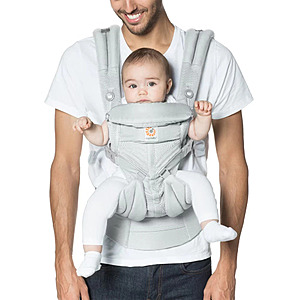 $109.99: Ergobaby Omni 360 Cool Air Mesh All Position Breatheable Baby Carrier, Camel