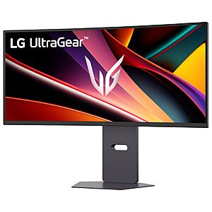 LG 34G600A-B 34-inch Ultragear WQHD (3440 x 1440) Curved Gaming Monitor 160Hz $225