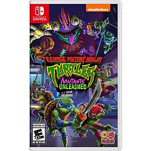 Teenage Mutant Ninja Turtles: Mutants Unleashed - Nintendo Switch $16.49
