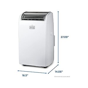 BLACK+DECKER BPACT12WT 12,000 BTU Portable Air Conditioner  - $179.99