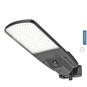 Fresh Source 5000 Lumen Solar Area Light with Motion Sensor $41.99 or $29.99 (in-store) free shipping Costco.com