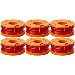 [NEW] $6.68 | 6-Pack WORX Replacement Spool & Line for String Trimmers (WA0010) at Amazon