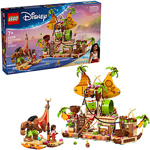 572-Piece LEGO Disney Moana 2 Kakamora Barge Kids Toy 43258 $59.99 + Free Shipping