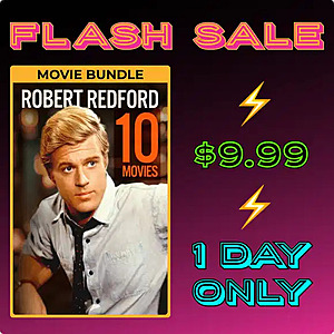 Robert Redford 10-Digital Movie Bundle $9