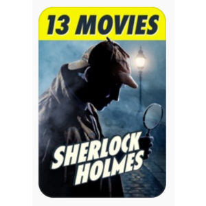 $12.99 Sale for Sherlock Holmes 13-Movie Collection