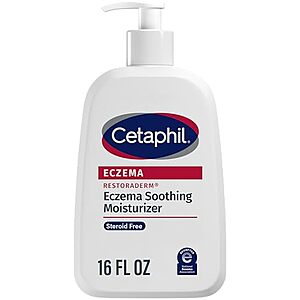 [NEW, SnS, AC] $7.40 | 16-Oz Cetaphil ECZEMA RESTORADERM Soothing Moisturizer at Amazon