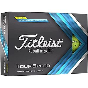 $31.16 | Titleist Tour Speed Golf Balls at Amazon