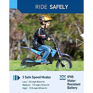 Hiboy DK1 36V Electric Dirt Bike for Kids (Ages 3-10) $306.35