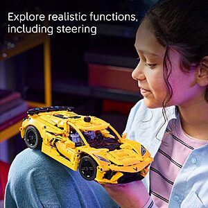 732-Piece LEGO Technic Chevrolet Corvette Stingray Building Set $47.99 + Free Shipping