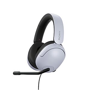 Sony INZONE H3 Wired Gaming Headphones With Mic (White) $68 + Free S&H at Amazon