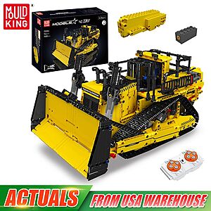 Mould King 15084 1508PCS Technical D11 Bulldozer RC Building Block Set  $72.5+ Free Shipping