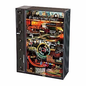 Robotime/ROKR The Last City Futuristic Marble Run Cyberpunk 3D Puzzle Hip hop Street $44 + Free Shipping $43.9