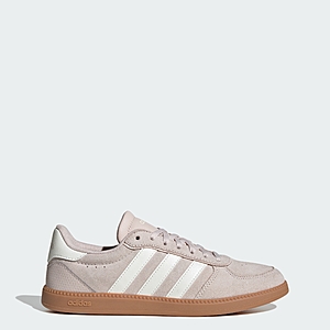 adidas Women's Breaknet Sleek Shoes (Puttu Mauve/Core White/Gum) $20 + Free Shipping