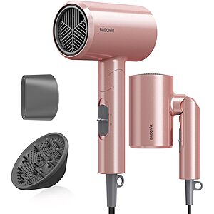 BABONIR Ionic Diffuser Hair Dryer for Curly Hair, 1875W Fast Drying Blow Dryer $16.49
