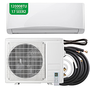 12000 BTU Mini Split Air Conditioner & Heater $399.98