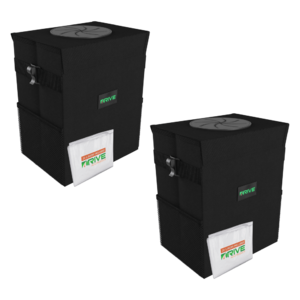 2-Pack: Drive Auto Collapsible Car Trash Cans + 40 Bags (3.45 Gallons) $9 + Free Shipping