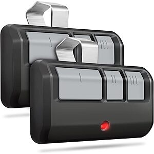 CreaCity 2 Remote Garage Door Opener for Craftsman Chamberlain LiftMaster $11 @ Amazon