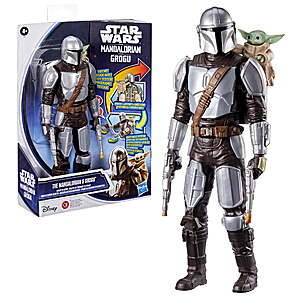 Star Wars The Mandalorian & Grogu Bounty Blaster, Star Wars Toys (11") $15