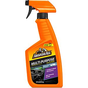 $5.31 S&S Armor All Multi-Purpose Car Cleaner Spray with Odor Elimination Technology, 16 fl oz Spray Bottle, New Car Scent AMAZON