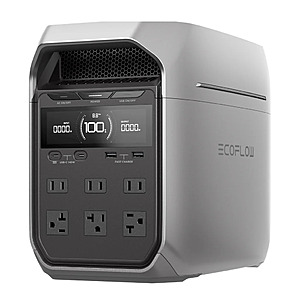 Costco Members: EcoFlow 1kWh DELTA 3 Plus Power Station Portable Generator $419.99