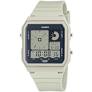 $22.44* | Casio Pop 33.7mm LED Backlit Digital Analog Watch w/ Bio-Based Resin Band at Amazon