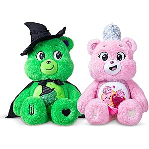 Care Bears X Wicked 2-Pack 14 inch plushies $14.99