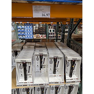 Infinity X1 7000L Dual Power Rechargeable Flashlight - Costco B&M - $16.97 - YMMV