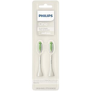 [SnS] $5.22** | 2-Count Philips One by Sonicare Brush Heads at Amazon