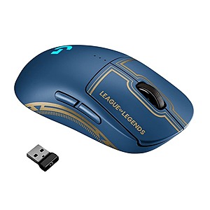 Logitech G Pro Wireless Gaming Mouse (League of Legends Edition) $59.99 + Free Shipping w/ Prime
